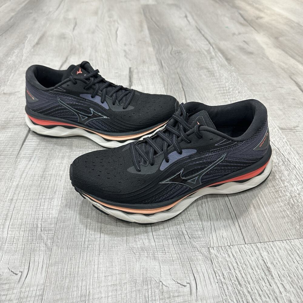 Mizuno Wave Sky 06 Shoes Womens 8.5 Blue Running Comfort Walking Sneakers